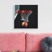 Toile Basket-ball en cerceau (Insitu(Salon))
