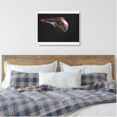 Toile Basket-ball passant par le cercle 2 (Insitu(Chambre))