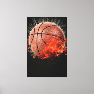 Toile Basket flamboyant