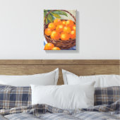 Toile Basket of Oranges Fruit Citrus Painting (Insitu(Chambre))