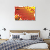 Toile Basketball Bar Mitzvah Bar Mitzvah Panneau d'ouver (Insitu(Chambre))