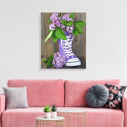 Toile Baskets Lilac (Insitu(Salon))