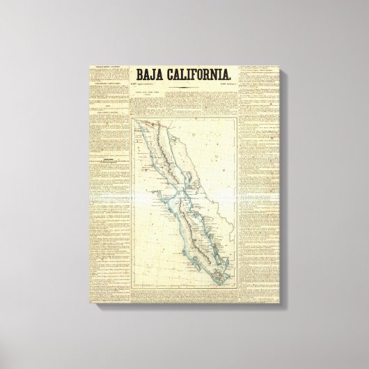 Toile Basse Californie, Mexique (Recto)