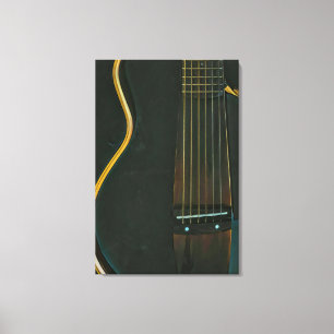 Toile Basse guitariste cadeau