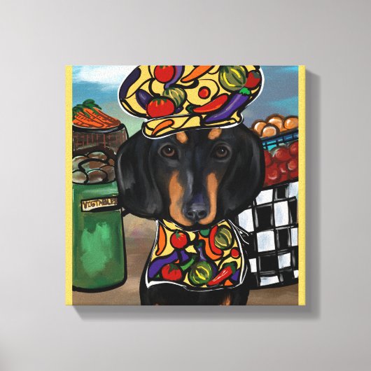 Toile Basset allemand (Recto)