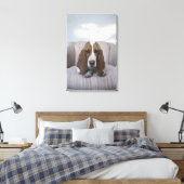 Toile Basset Hound (Insitu(Chambre))