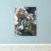 Toile Bassin de Foxe, Nord du Canada (Insitu (Plancher de Bois))