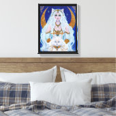 Toile Bastet Art de la déesse égyptienne par Renee Lavoi (Insitu(Chambre))