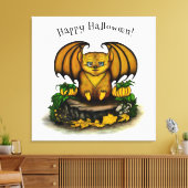 Toile Bat d'Halloween mignonne (Insitu(Salon))