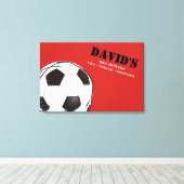 Toile BAT MITZVAH de la barre COLORÉE du FOOTBALL Connex (Insitu (Plancher de Bois))