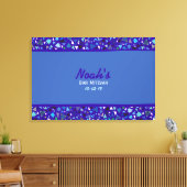 Toile BAT MITZVAH de la barre de MUR STAR Connexion (Insitu(Salon))