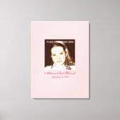 Toile Bat mitzvah Se connecter Conseil d'administration (Recto)