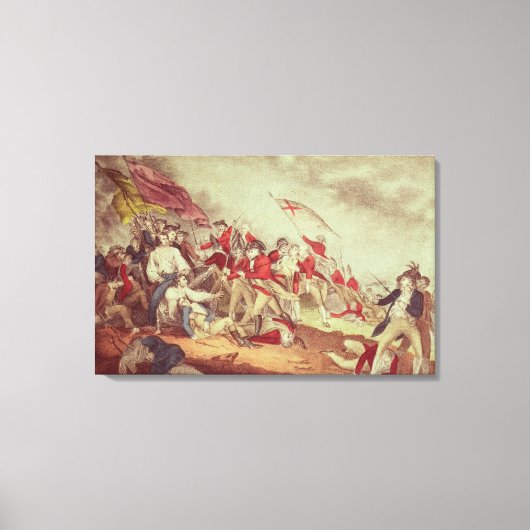 Toile Bataille à Bunker's Hill (Recto)