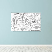 Toile Bataille de Bull Run (Insitu (Plancher de Bois))