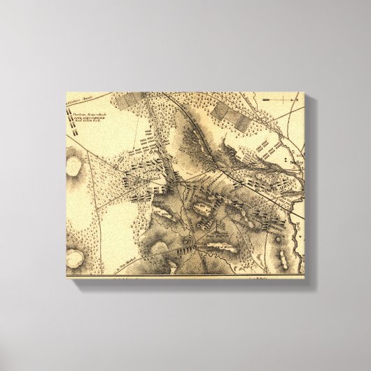 Toile Bataille de Bull Run (Recto)