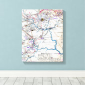 Toile Bataille de Bull Run 6 (Insitu (Plancher de Bois))