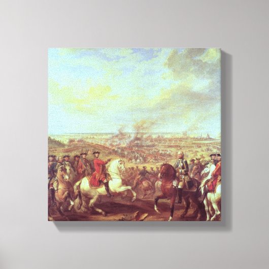 Toile Bataille de Fontenoy, le 11 mai 1745 (Recto)