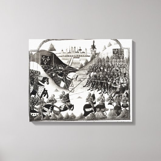 Toile Bataille de Formigny (Recto)