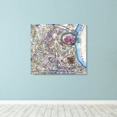 Toile Bataille de Fort Donelson - Panorama de la guerre (Insitu (Plancher de Bois))