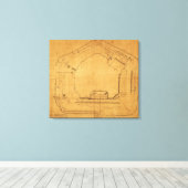 Toile Bataille de Fort Sumter - Guerre civile Panoramiqu (Insitu (Plancher de Bois))