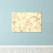 Toile Bataille de Gettysburg (Insitu (Plancher de Bois))