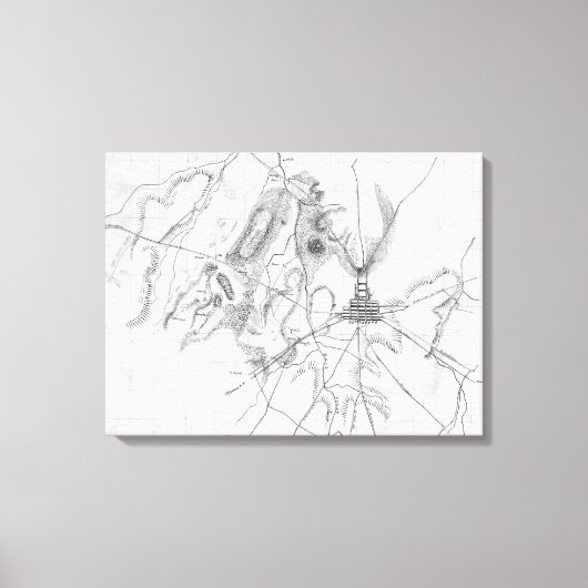 Toile Bataille de Gettysburg (Recto)