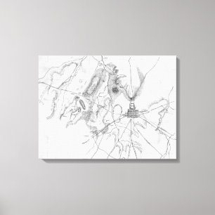 Toile Bataille de Gettysburg