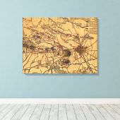 Toile Bataille de Gettysburg 11 (Insitu (Plancher de Bois))