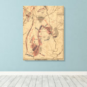 Toile Bataille de Gettysburg 12 (Insitu (Plancher de Bois))