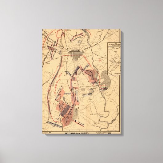 Toile Bataille de Gettysburg 12 (Recto)