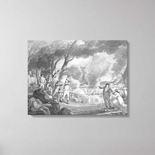 Toile Bataille de Lexington (Recto)