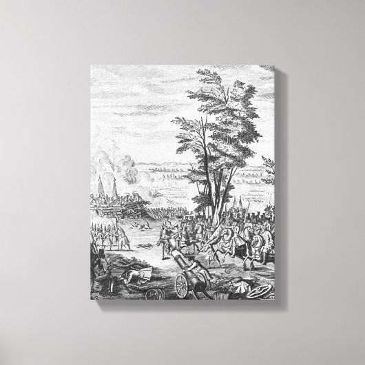 Toile Bataille de Malplaquet (Recto)