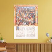 Toile Bataille de Nancy en 1477 (Insitu(Salon))