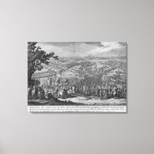 Toile Bataille de Poltava (Recto)