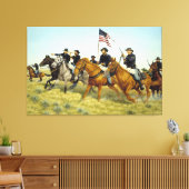 Toile Bataille de Prairie Dog Creek par Ralph Heinz (Insitu(Salon))