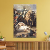 Toile Bataille de Rivoli, 1844 (Insitu(Salon))