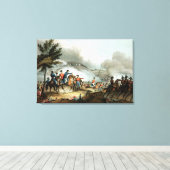 Toile Bataille de Salamanque, gravée par J. Clarke (Insitu (Plancher de Bois))