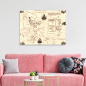 Toile Bataille de Stones River - Guerre civile Panoramiq (Insitu(Salon))