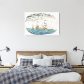 Toile Bataille de Trafalgar 1805 1998 (Insitu(Chambre))