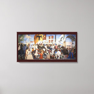 Toile BATAILLE D'HÉRACLÈS par Piero Della Francesca