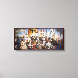 Toile BATAILLE D'HÉRACLIE par Piero Della Francesca