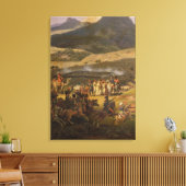 Toile Bataille du mont Thabor, le 16 avril 1799, 1808 (Insitu(Salon))