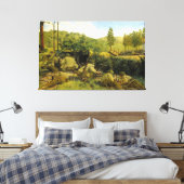 Toile Bataille du Mortain par Keith Rocco (Insitu(Chambre))