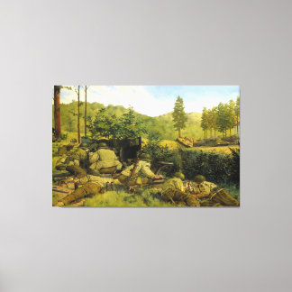 Toile Bataille du Mortain par Keith Rocco