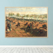 Toile Bataille Gettysburg Hancock à Gettysbug Thulstrup (Insitu (Plancher de Bois))