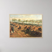 Toile Bataille Gettysburg Hancock à Gettysbug Thulstrup (Recto)