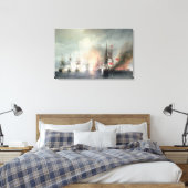Toile Bataille maritime russo-turque de Sinop (Insitu(Chambre))