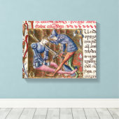 Toile Bataille Martin Gomez El Cid 'Chroniques de (Insitu (Plancher de Bois))