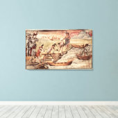 Toile Bataillon indien mexicain (Insitu (Plancher de Bois))