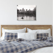 Toile Bateau à Central Park NYC (Toile) (Insitu(Chambre))